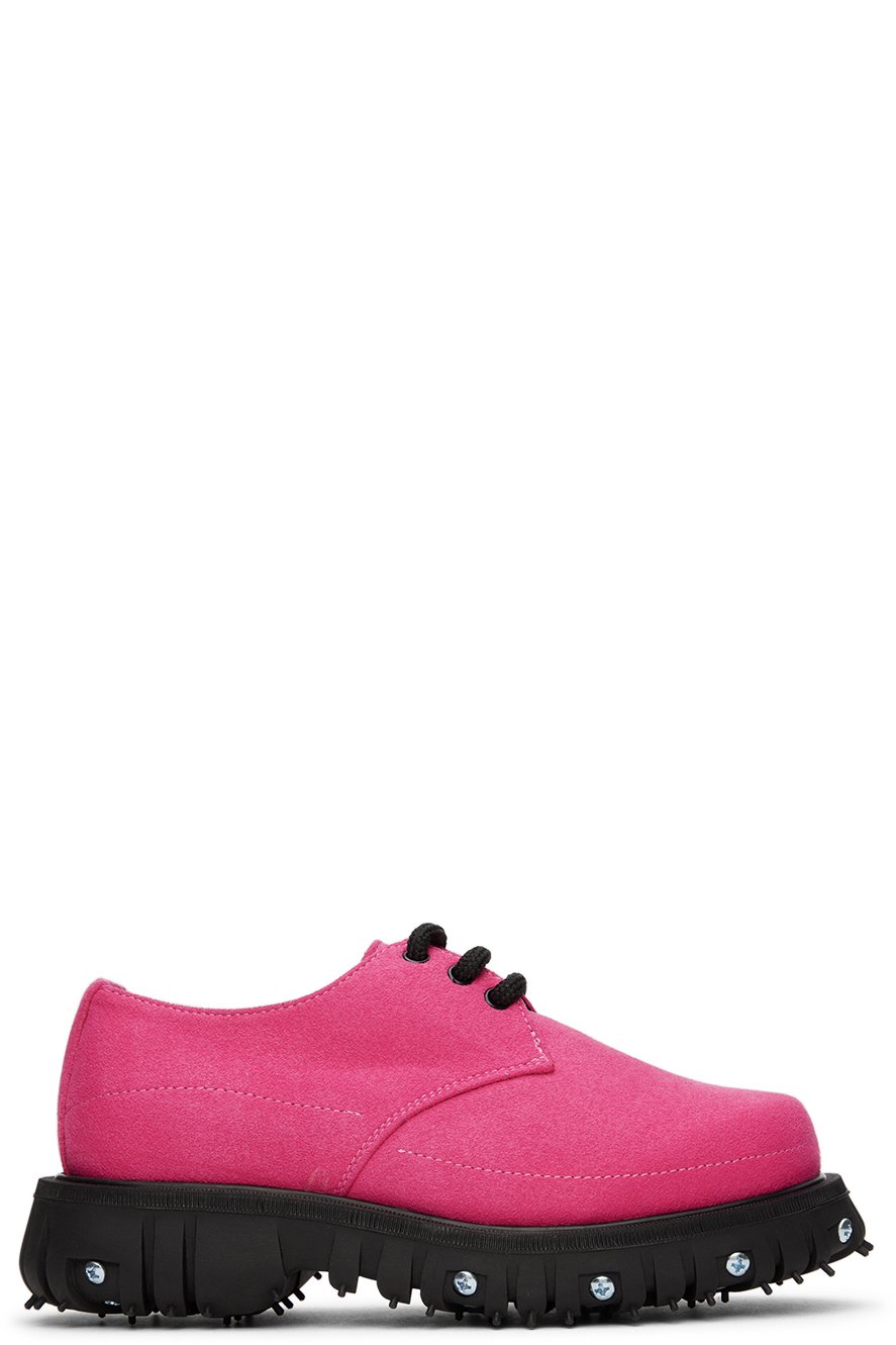 Phileo - Kids Pink Lace-Up Derbys