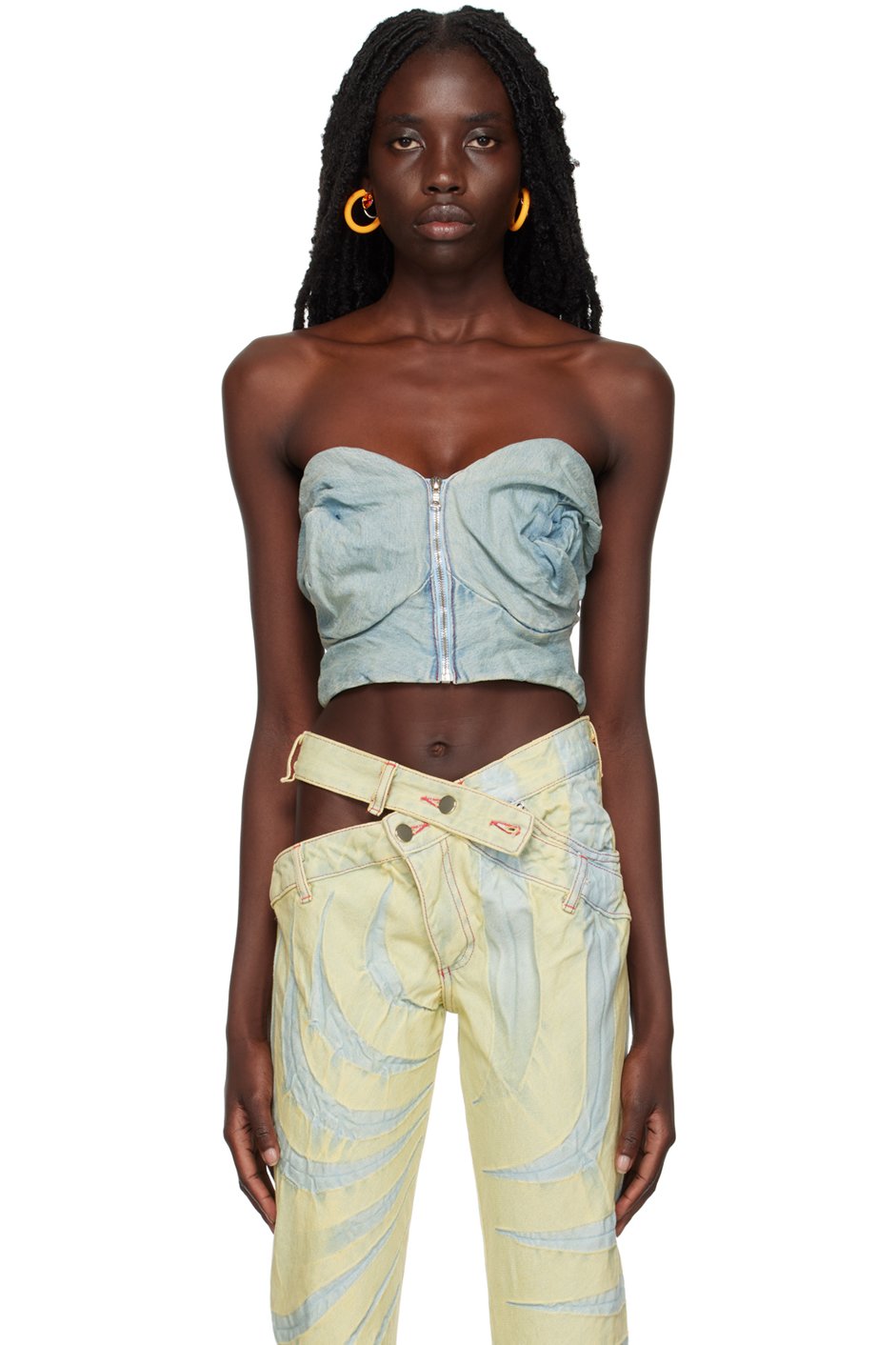 Masha Popova - Haut de style soutien-gorge Rose bleu