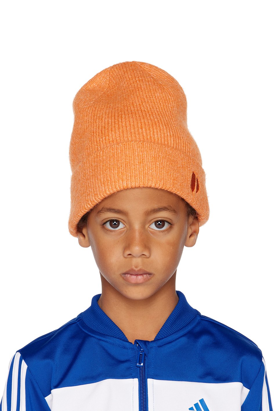 maed for mini - Kids Orange Clumsy Clownfish Beanie