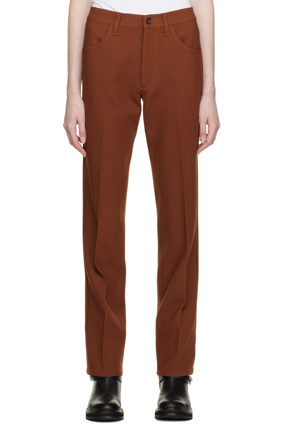 rag & bone - Pantalon Jacey brun