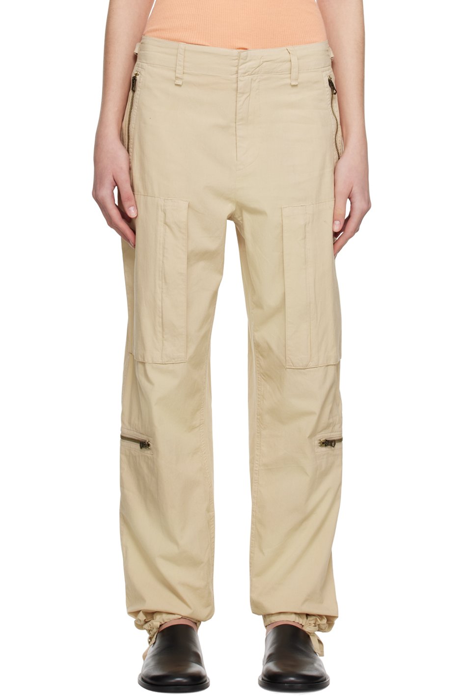 rag & bone - Pantalon Kai Flight beige