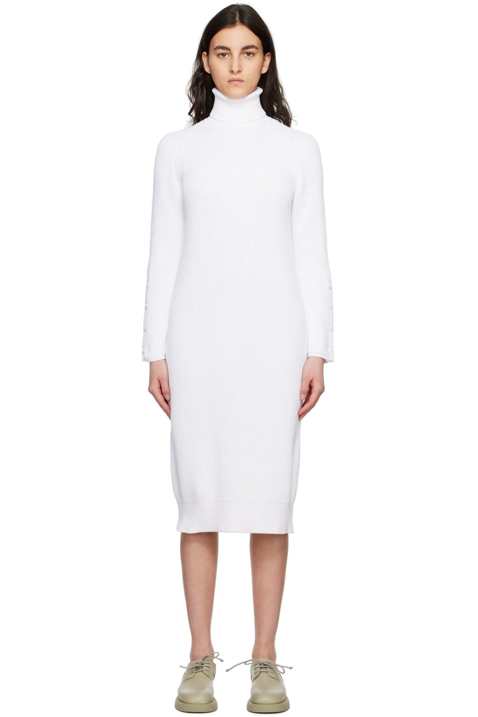 Max Mara - Robe midi Norcia blanche