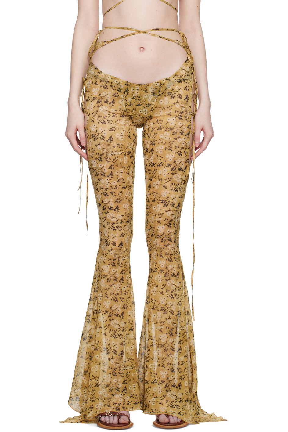 KNWLS - Pantalon Glimmer beige