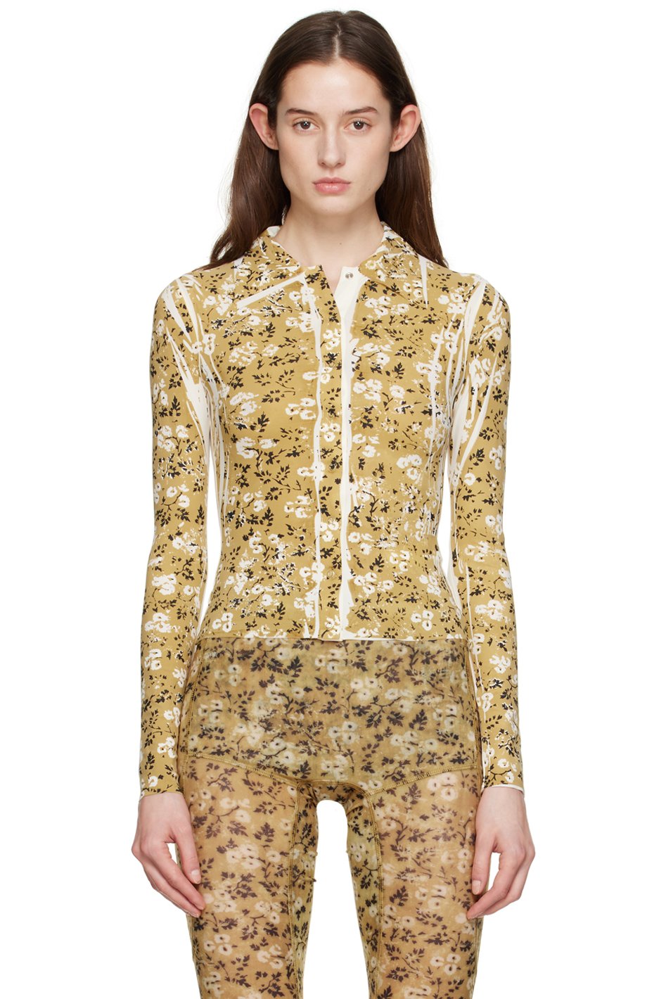 KNWLS - Chemise Chk jaune