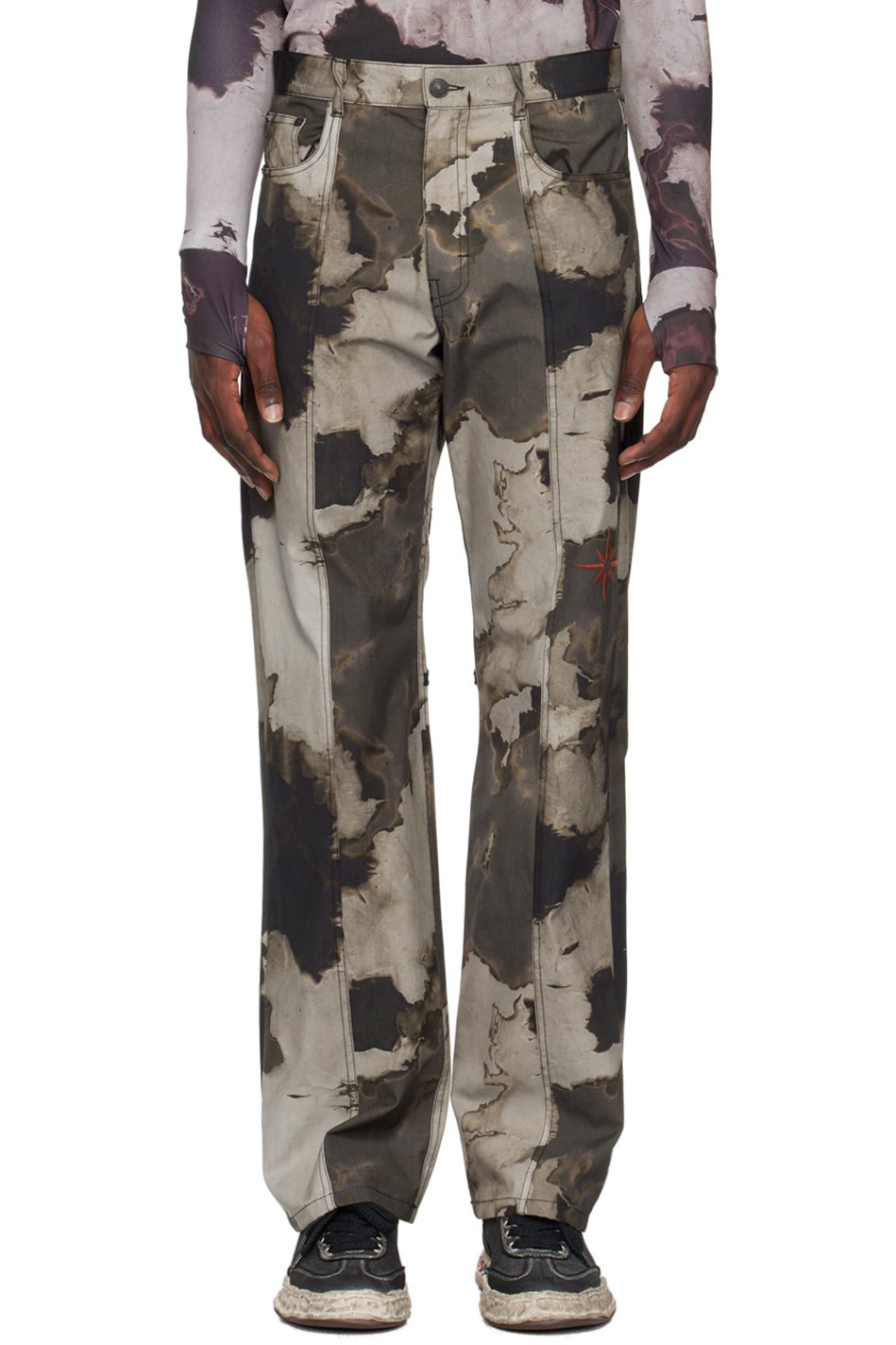 KUSIKOHC - Brown Burn Trousers