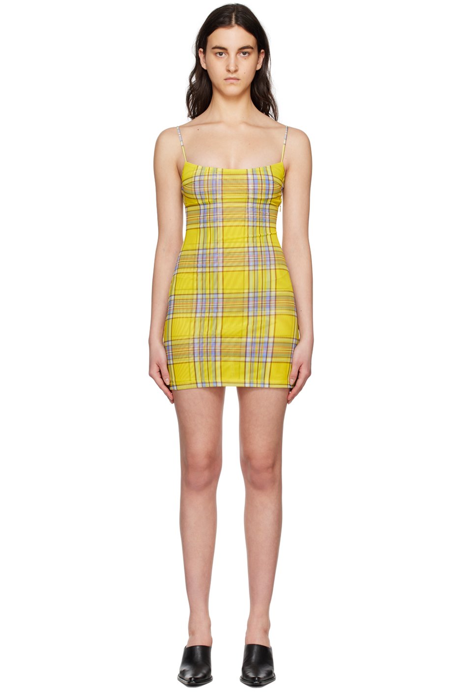Miaou - Robe courte Anya jaune