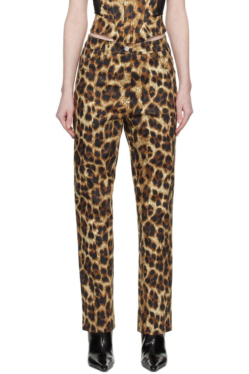 Miaou - Pantalon Junior brun