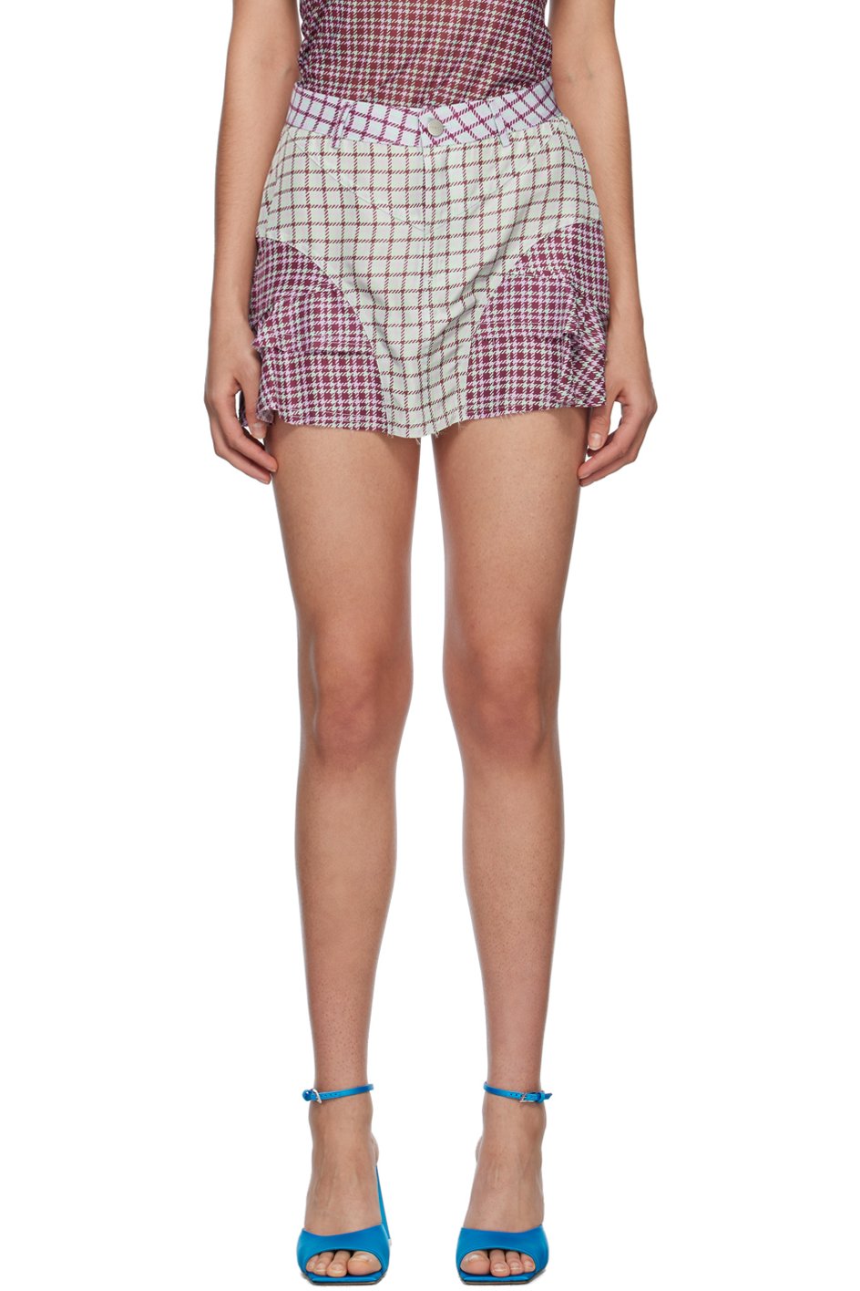 Miaou - Minijupe Paris mauve