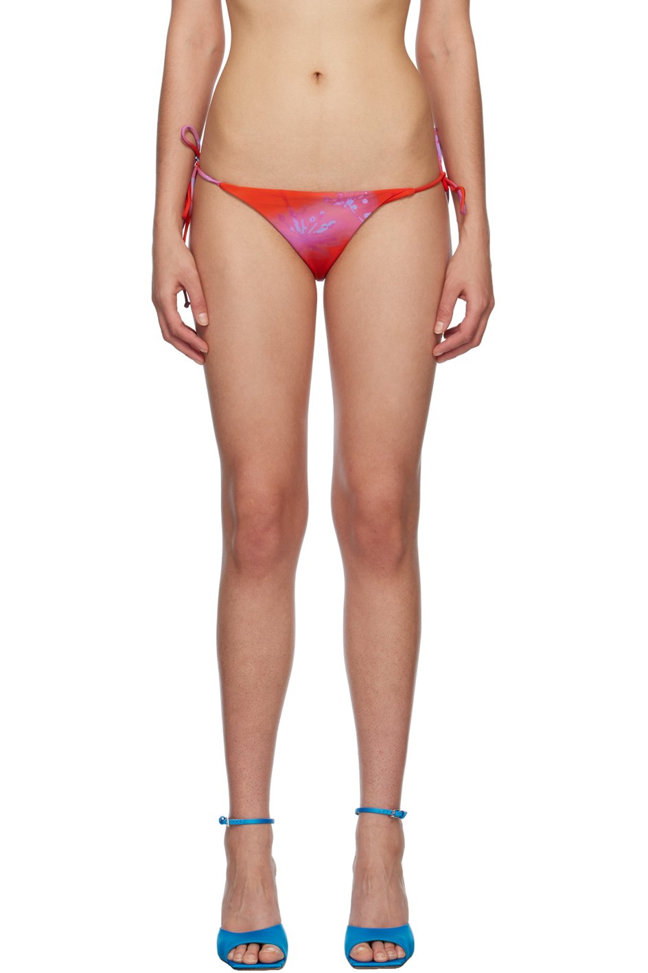 Miaou - Culotte de bikini Kauai rouge