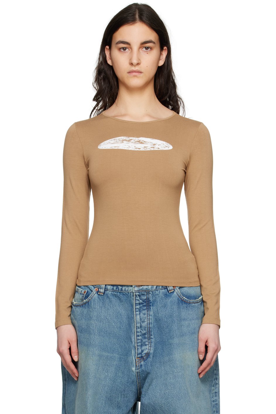 Serapis - T-shirt à manches longues isotherme beige