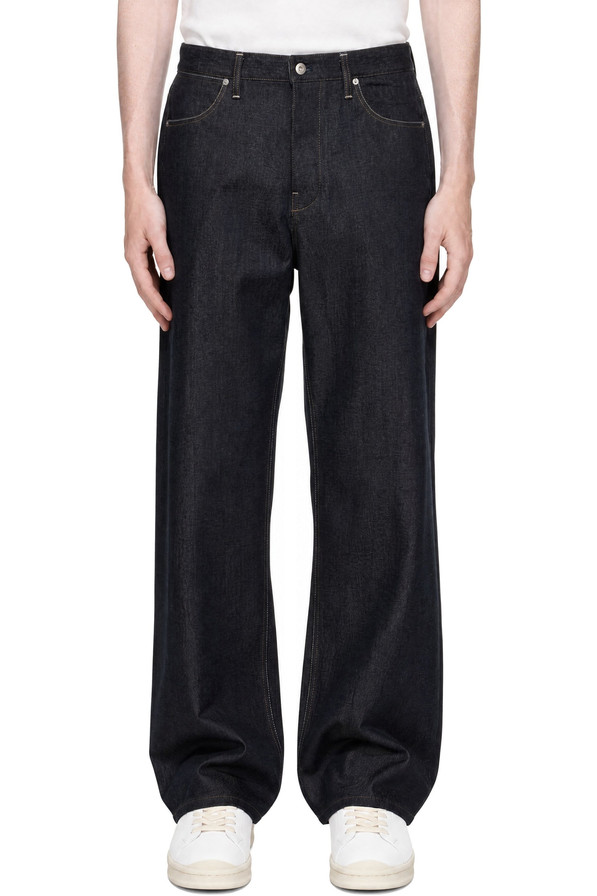 Jil Sander - Jean décontracté bleu en denim