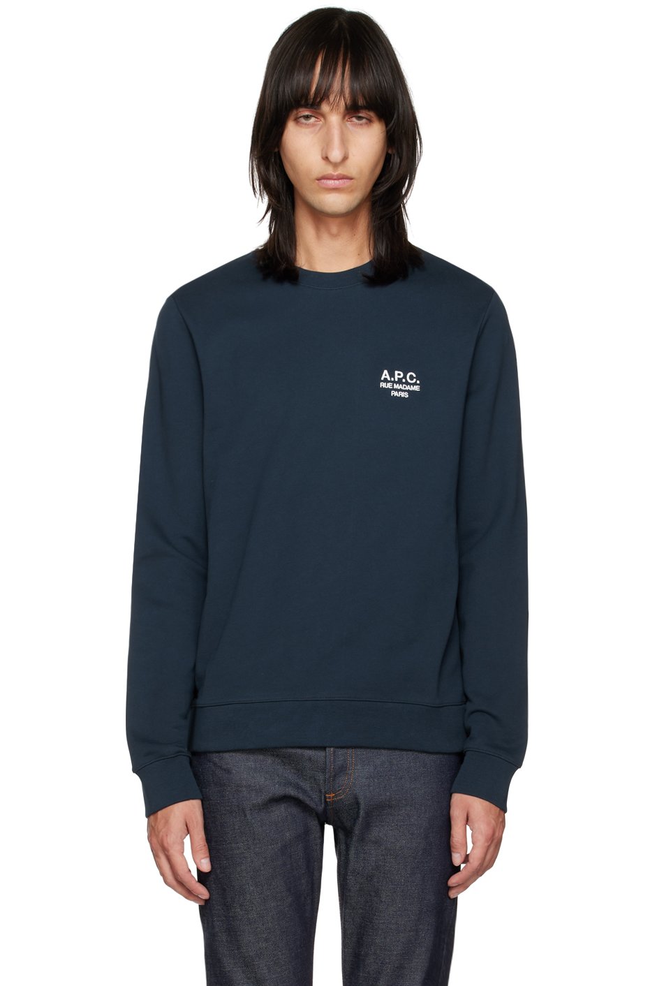 A.P.C. - Navy Rider Sweatshirt