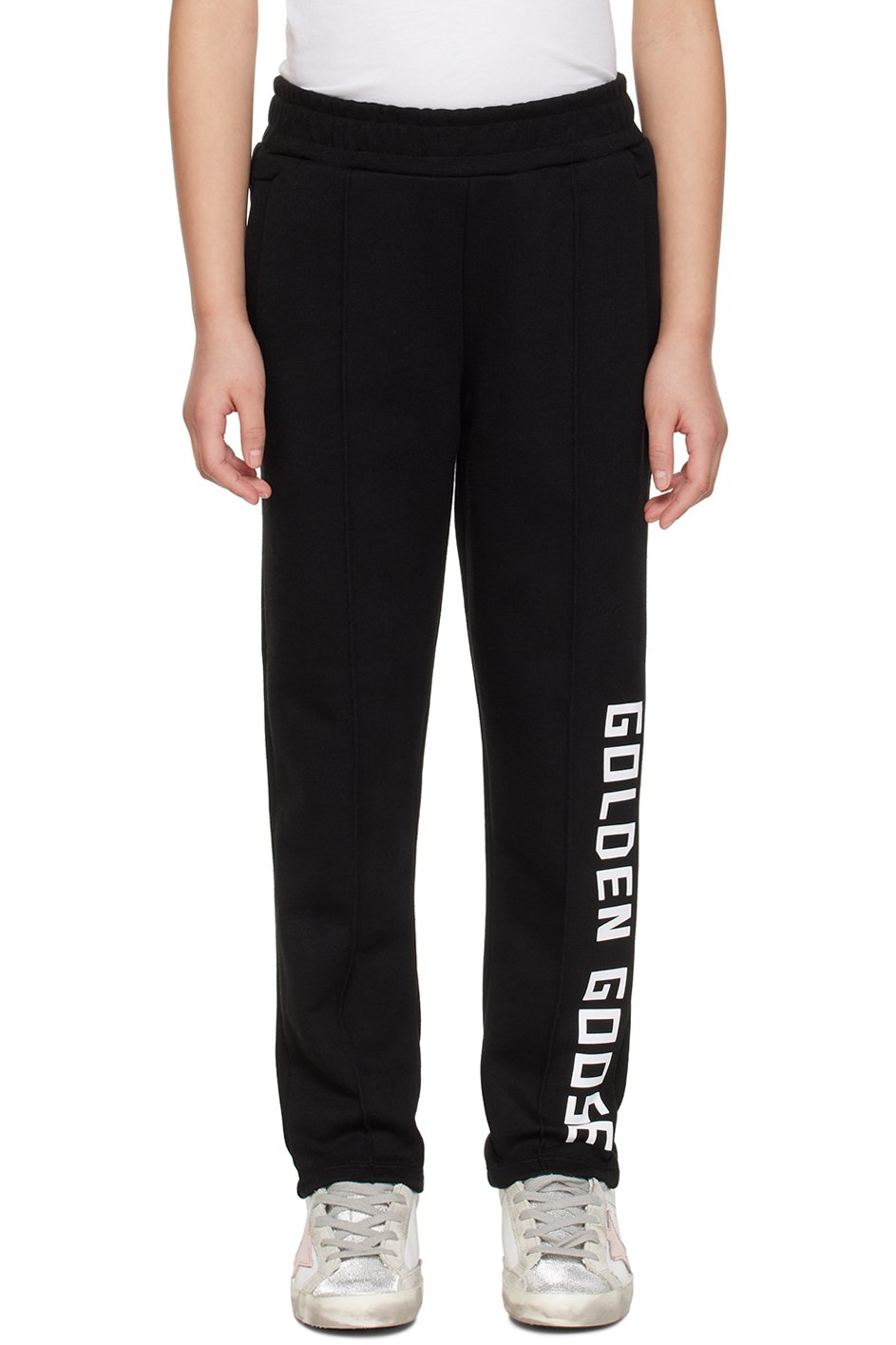 Golden Goose - Kids Black Printed Lounge Pants