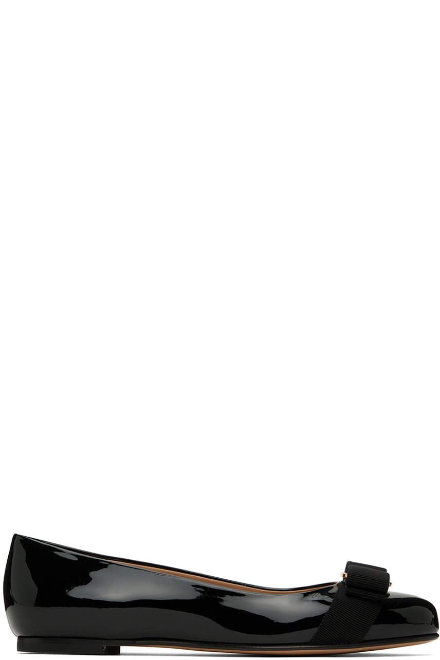 Ferragamo - Ballerines Varina noires