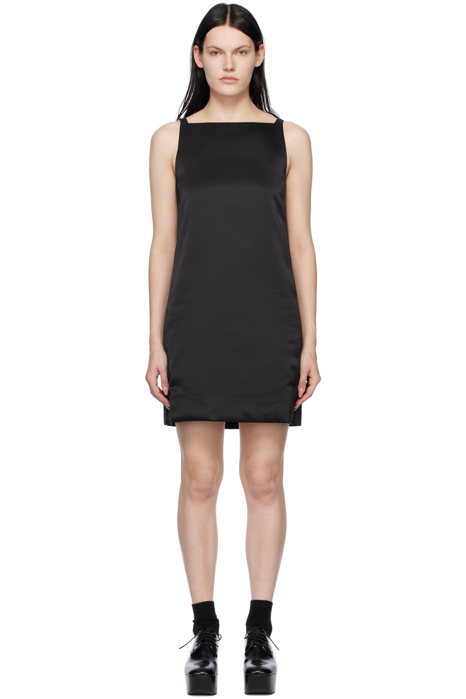 Proenza Schouler - Robe courte sans manches noire - Proenza Schouler White Label