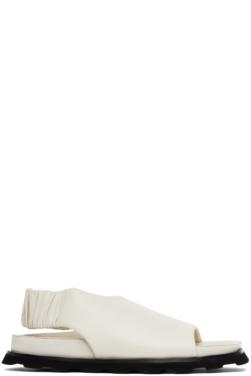 Proenza Schouler - Sandales Fuss blanc cassé à bride arrière