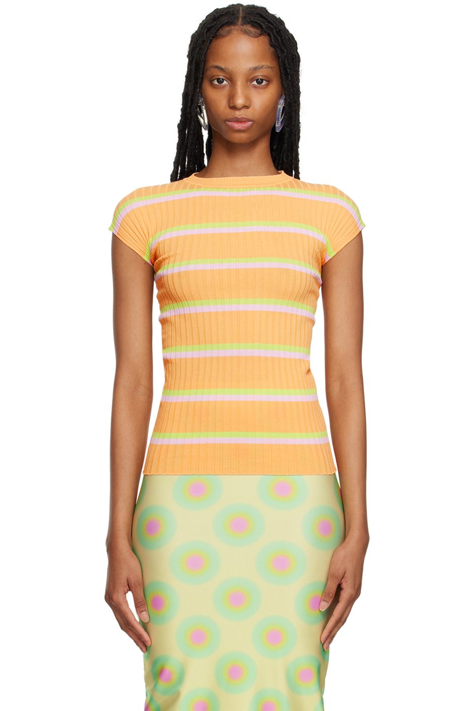 Sportmax - T-shirt Lanaso orange