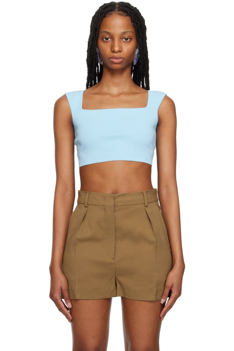 Sportmax - Débardeur Fulmine bleu