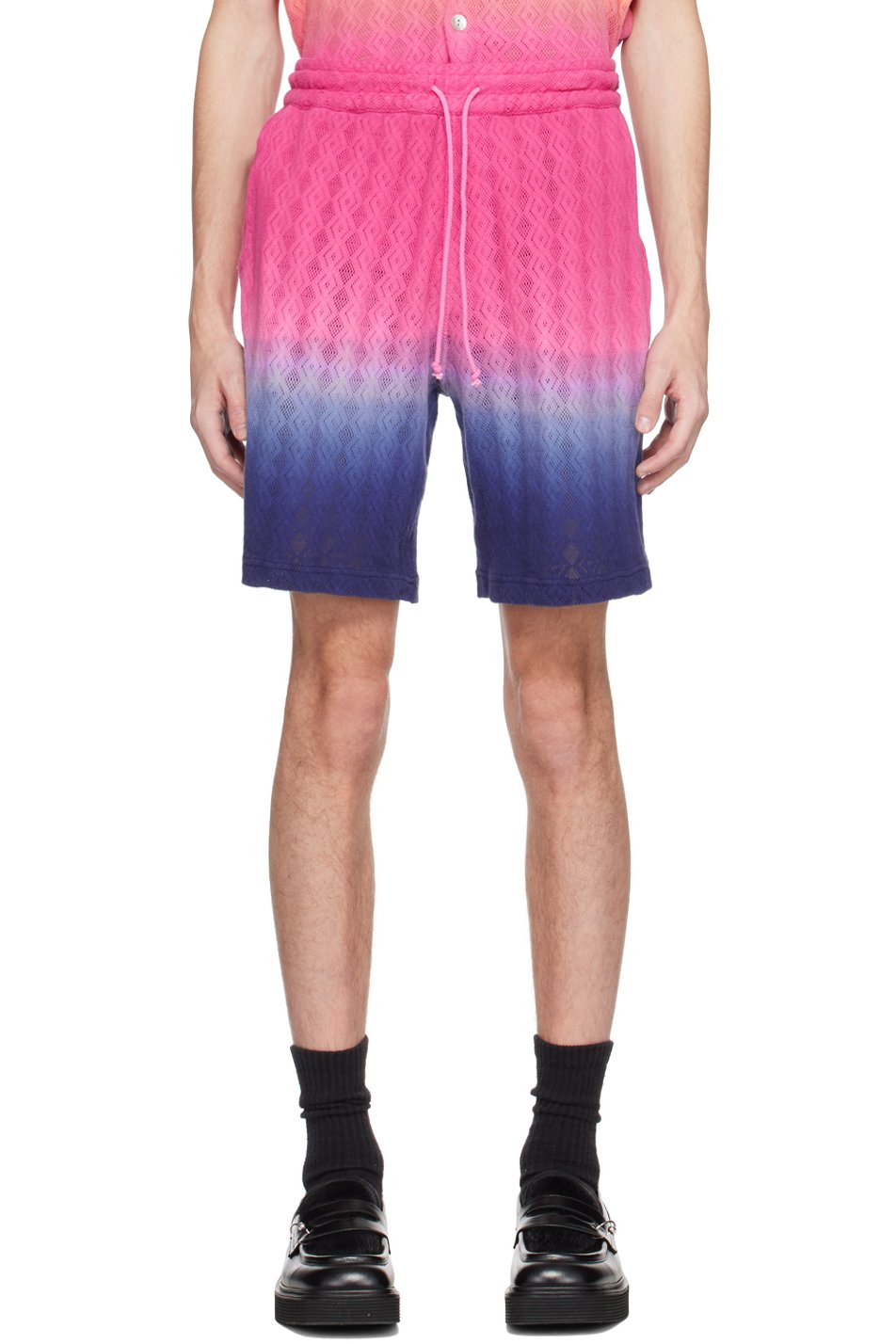 AGR - Short Playful Power rose et bleu marine