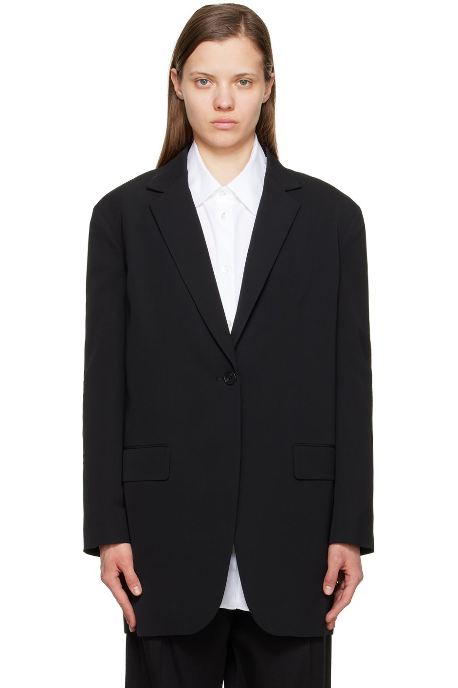 The Row - Veston Obine noir