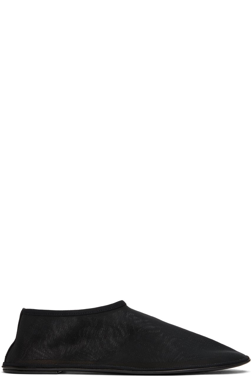 The Row - Flâneurs de style chaussette noirs