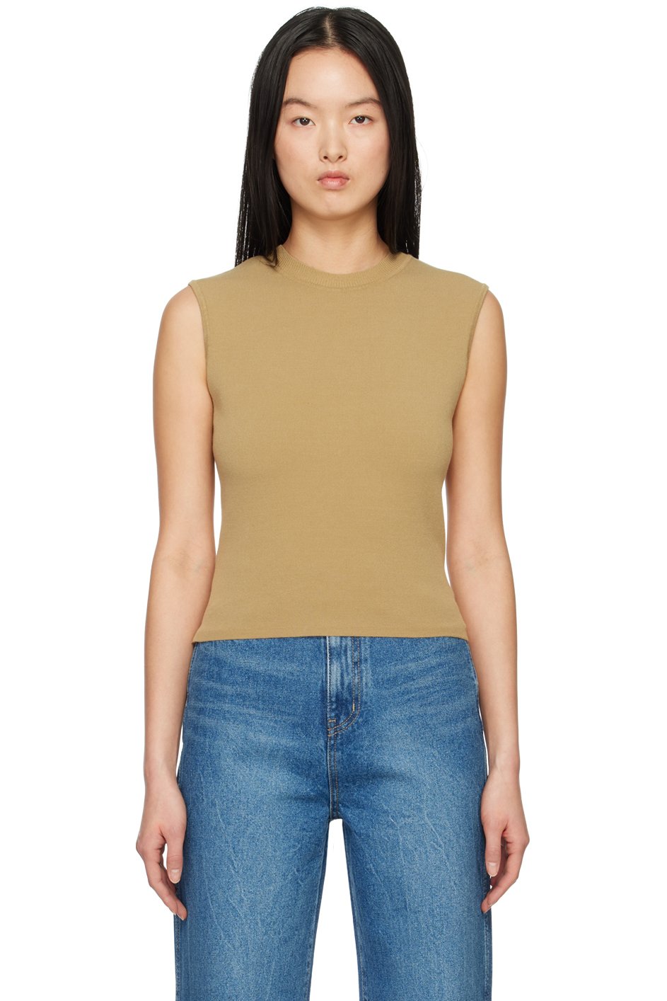 Arch The - Débardeur écourté kaki