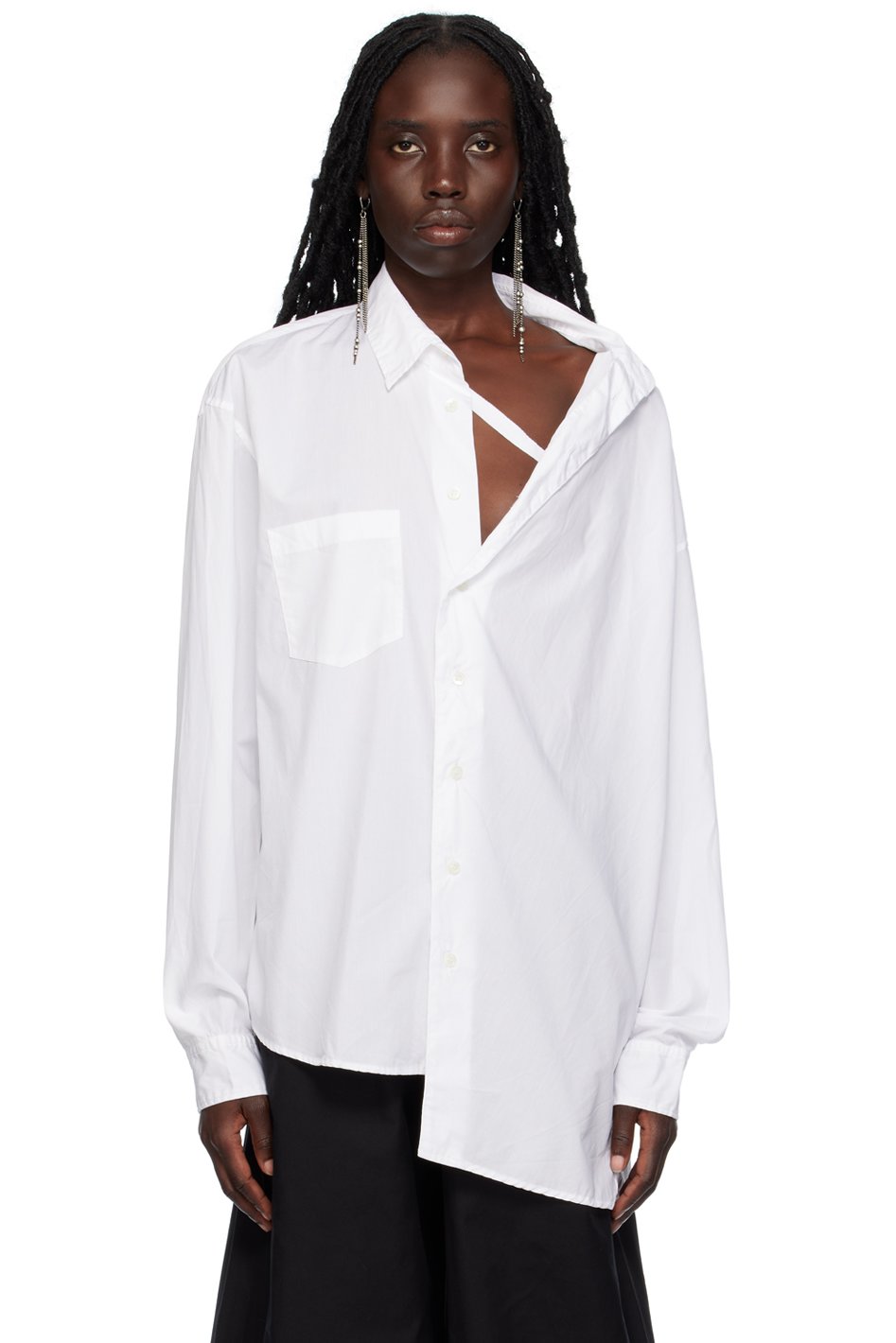 Ann Demeulemeester - Chemise Nelly blanche