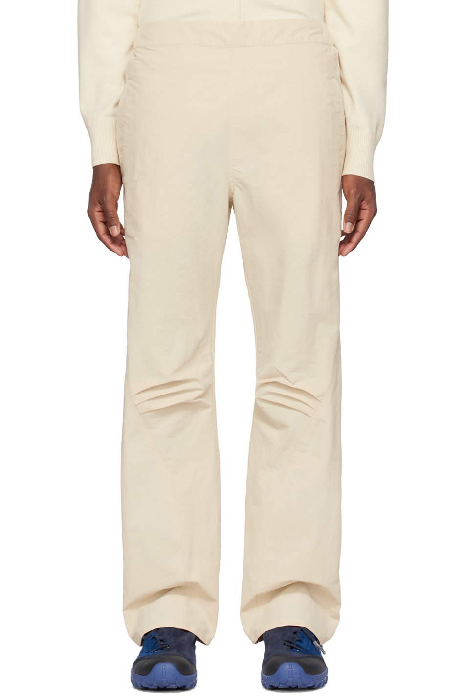 WYNN HAMLYN - Beige Relaxed-Fit Track Pants