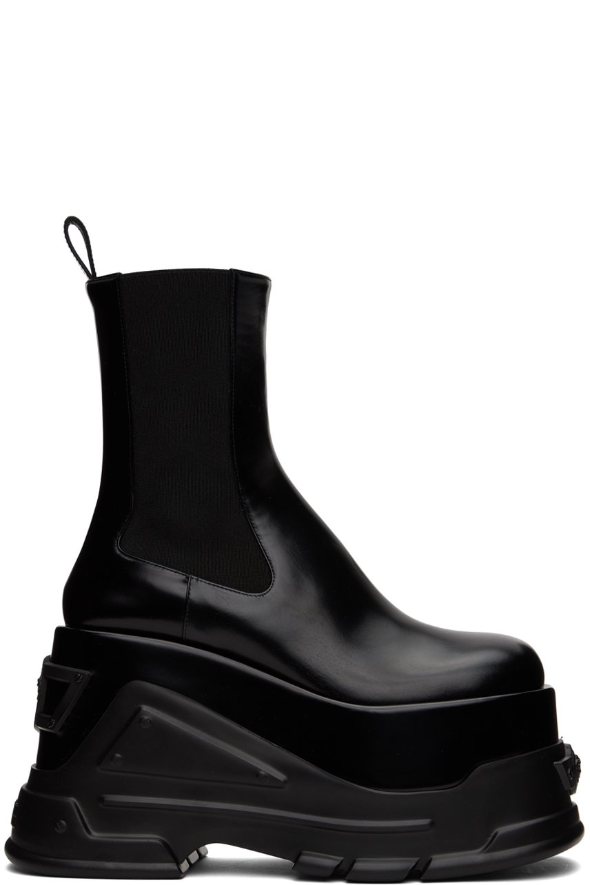 Versace - Black Medusa Anthem Boots