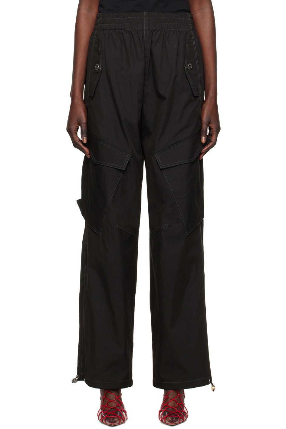 Dion Lee - Pantalon Latch noir