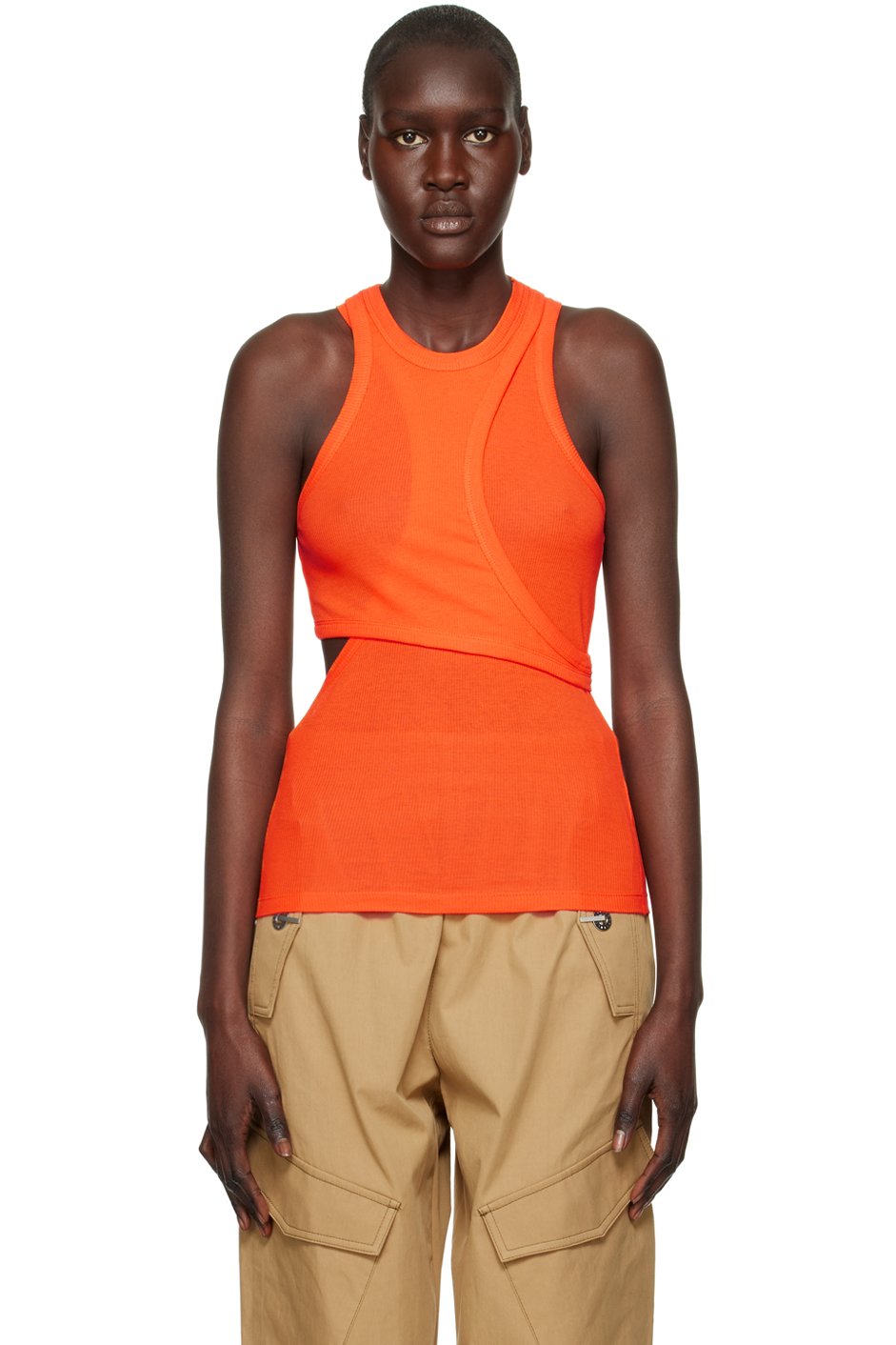 Dion Lee - Débardeur modulaire orange
