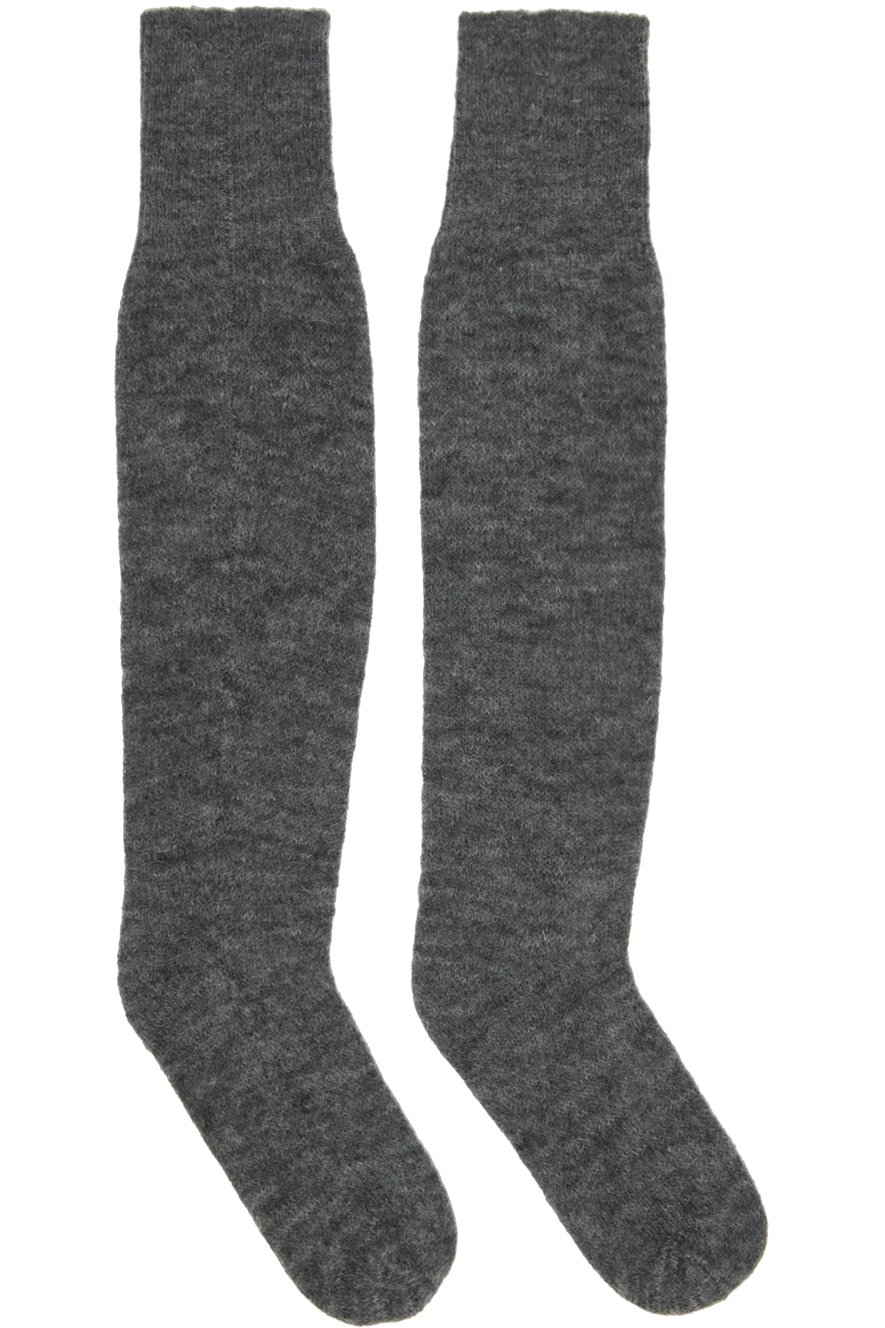 16Arlington - Chaussettes semi-transparentes grises exclusives à SSENSE – Work Capsule