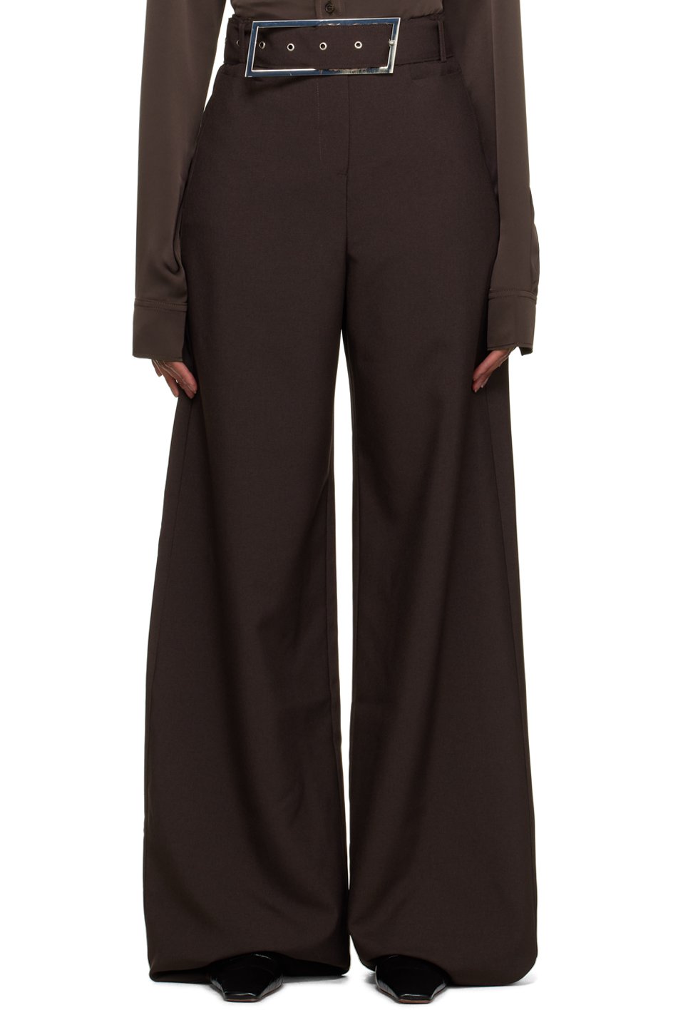 16Arlington - Pantalon Hagen brun exclusif à SSENSE – Work Capsule