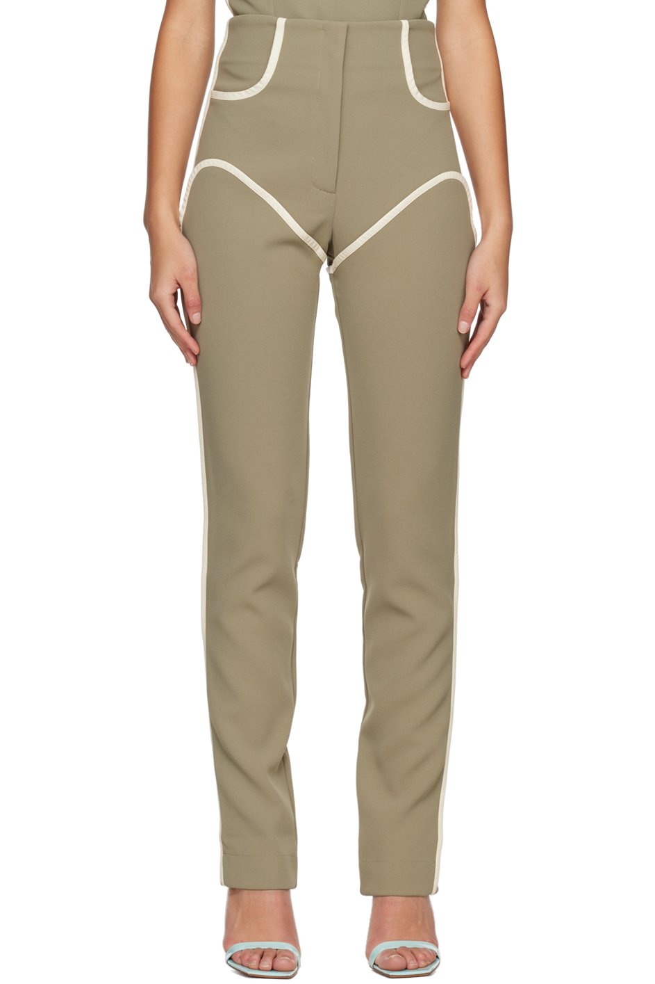 Paris Georgia - Pantalon Cowboy kaki