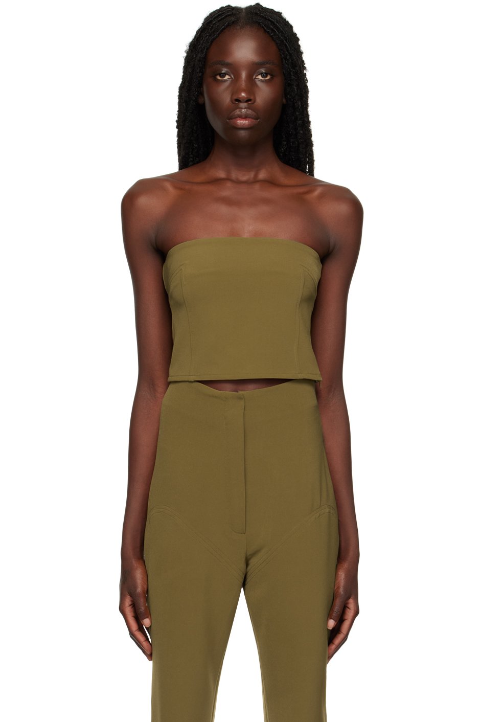 Paris Georgia - Camisole Audrey kaki