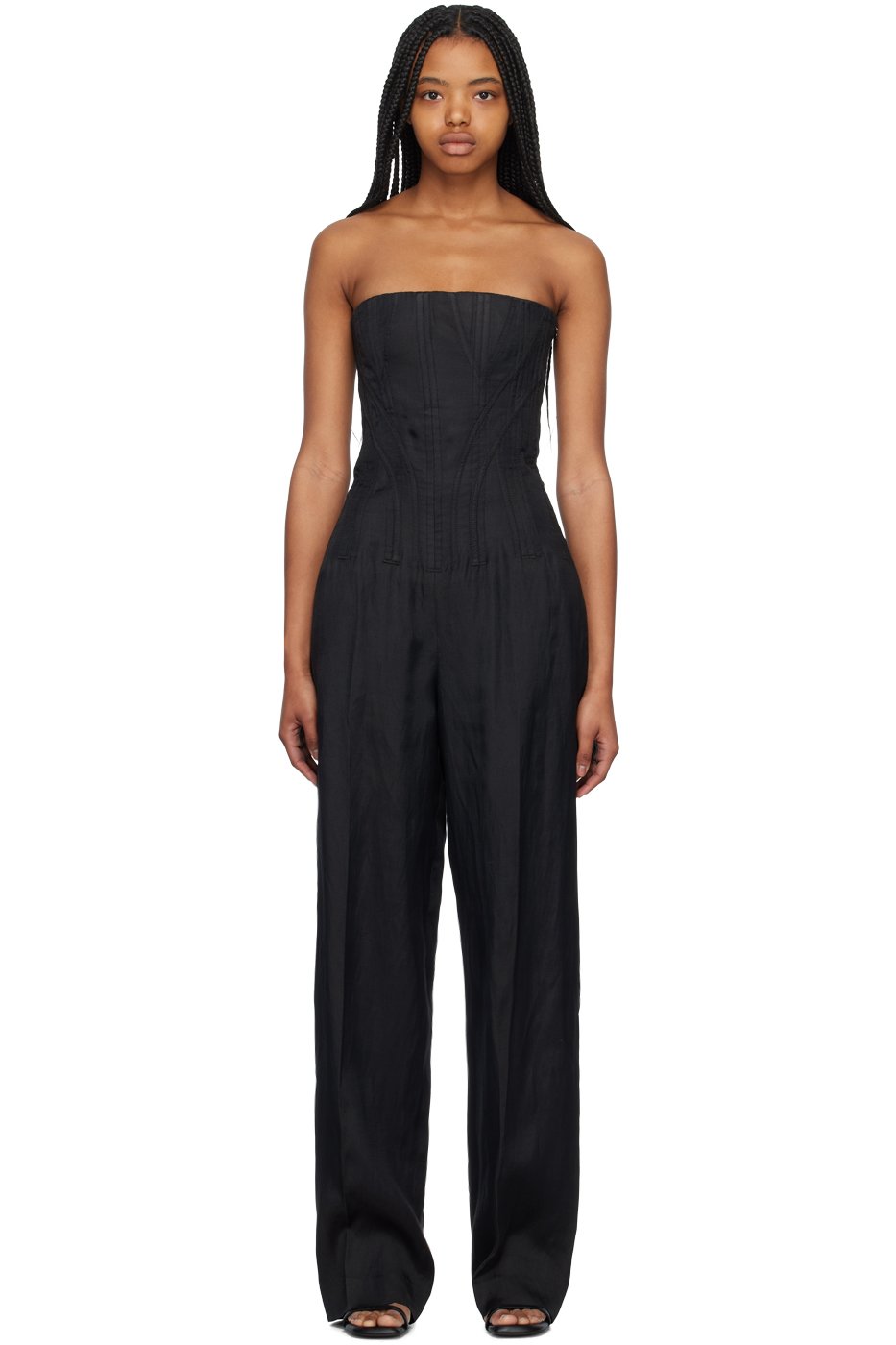 Stella McCartney - Black Corset Jumpsuit