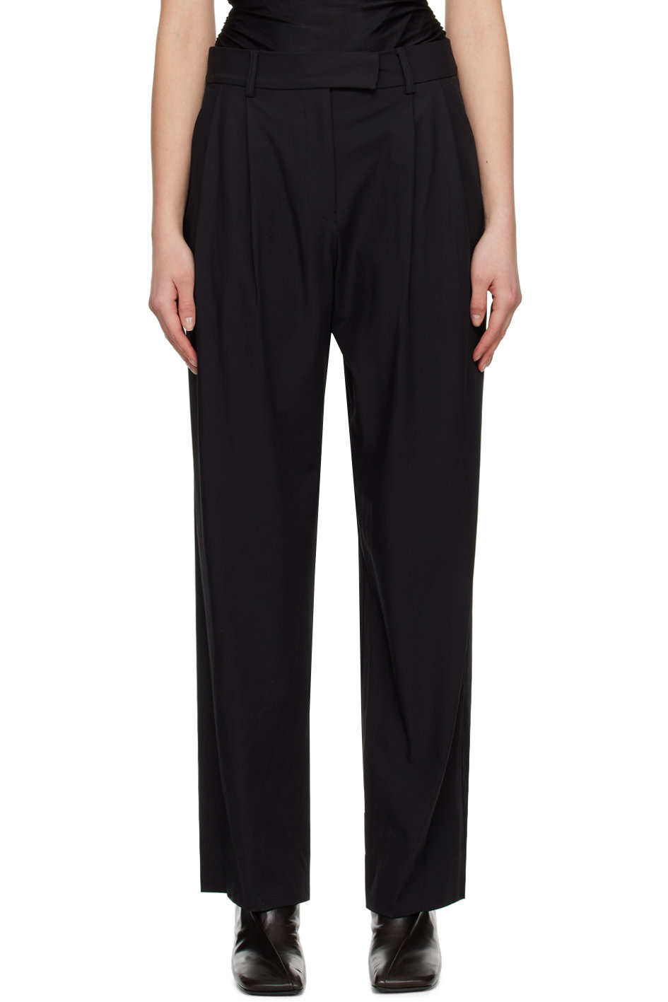Esse Studios - Black Tailored Trousers