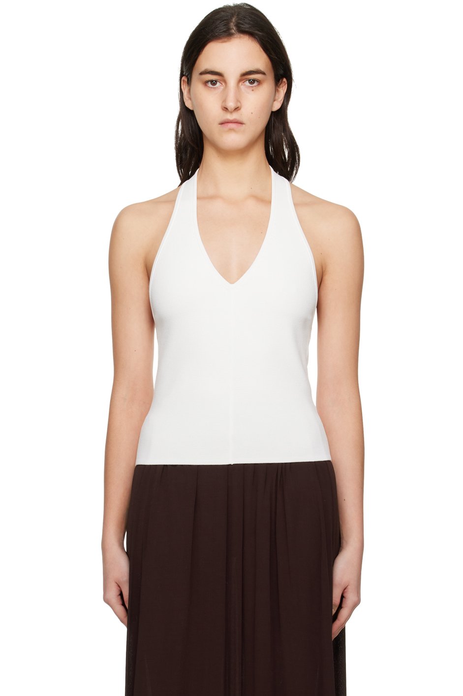 Esse Studios - White Obie Tank Top