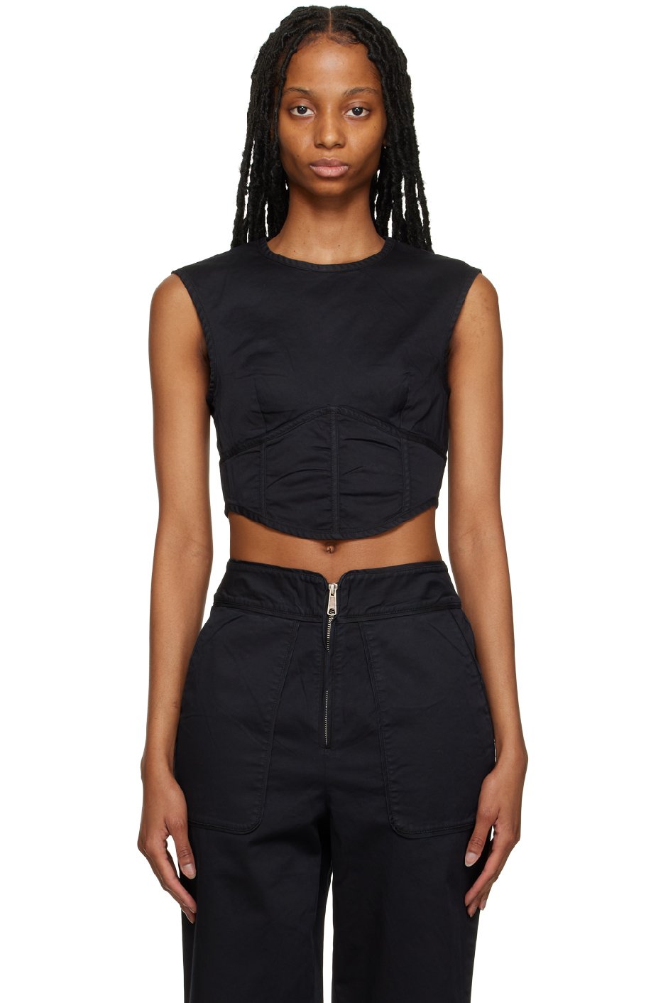 THIRD FORM - Camisole Uniform noire