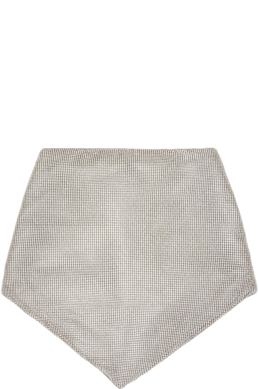 KARA - Foulard blanc et gris