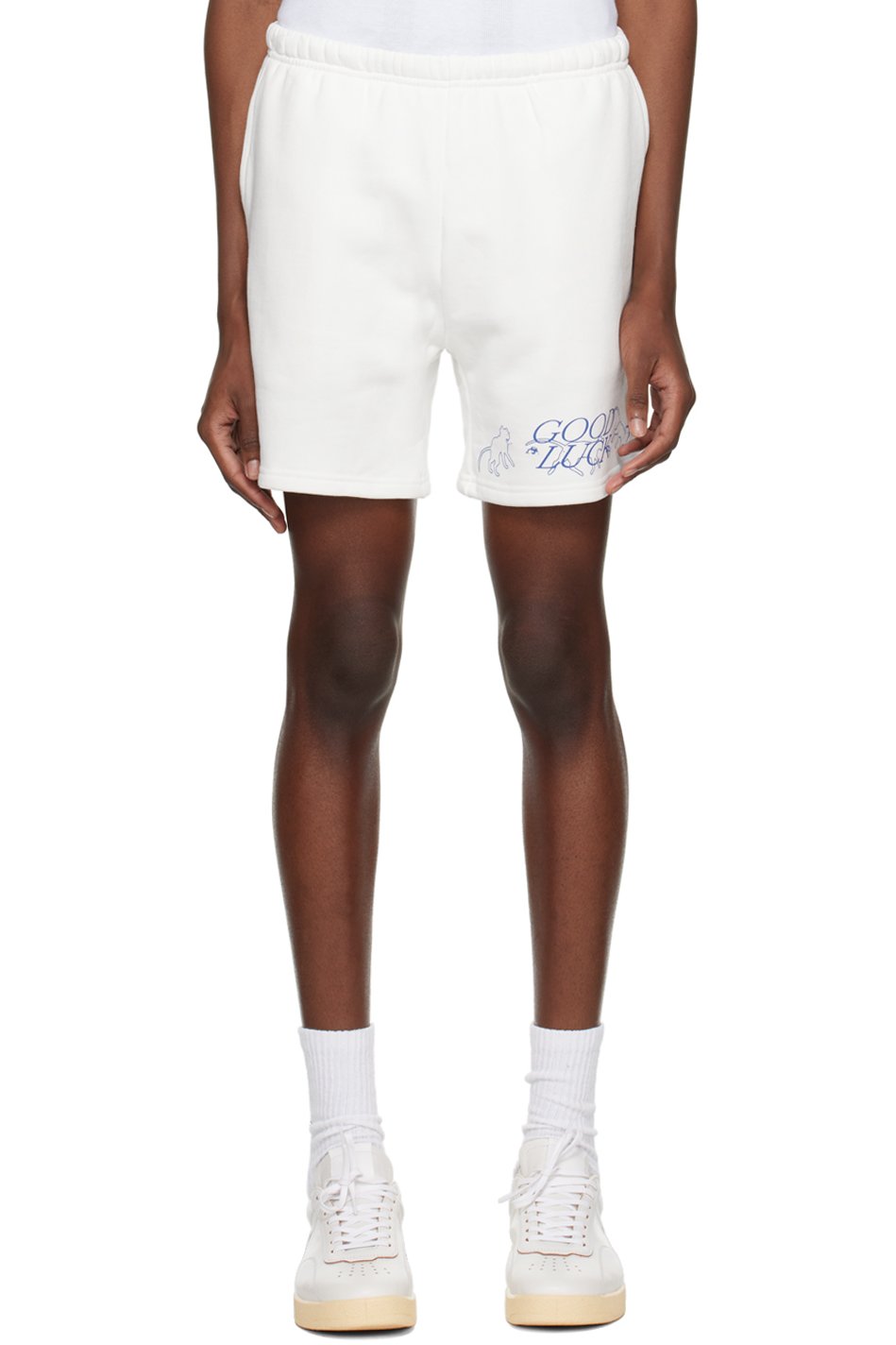 Mr. Saturday - Off-White Graphic Shorts