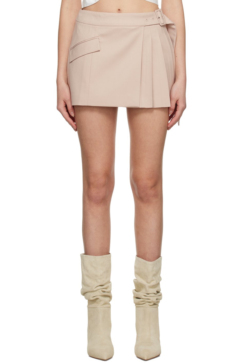 Anna Quan - Minijupe Tyra beige