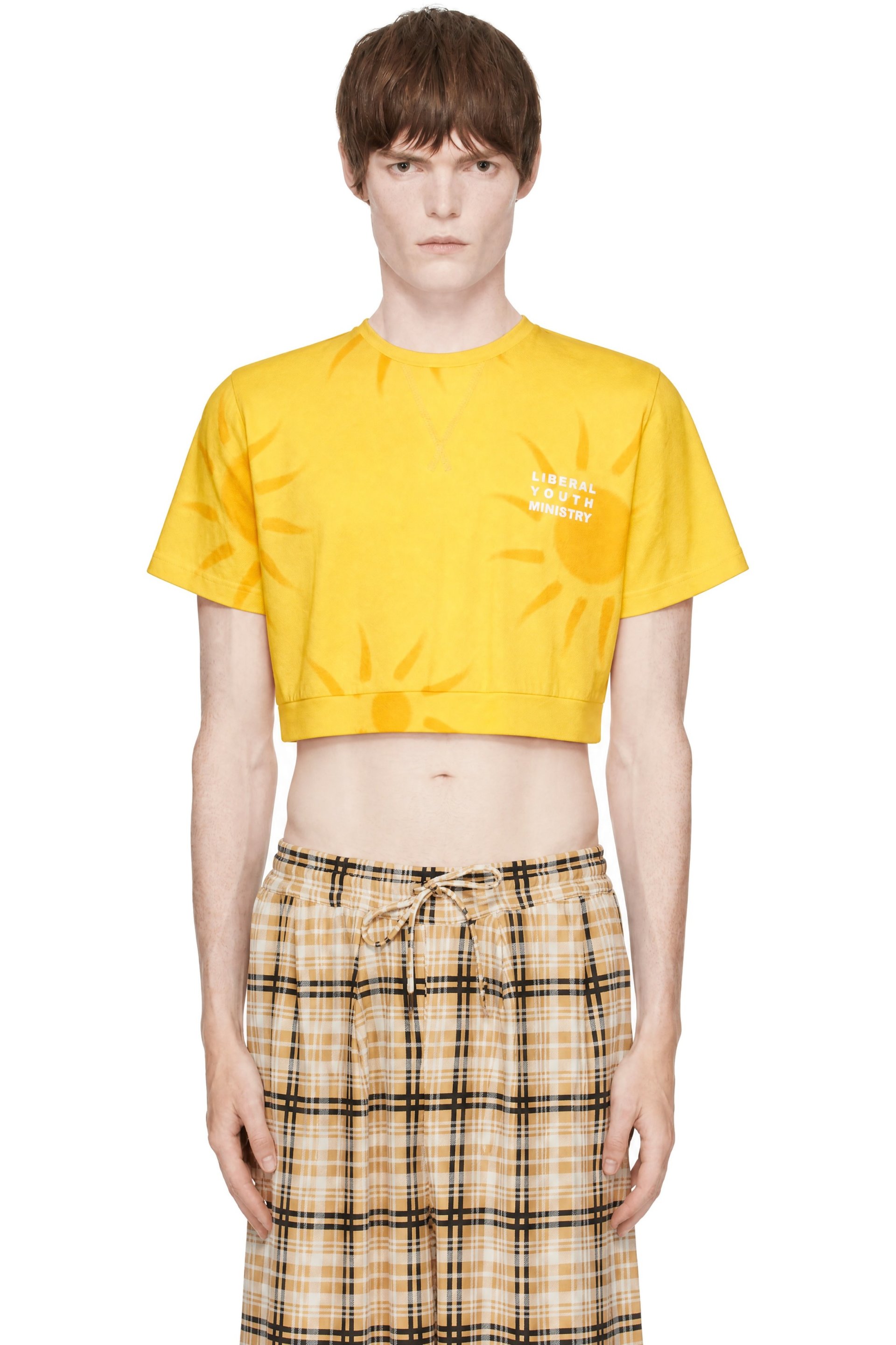 Liberal Youth Ministry - Yellow Rugby T-Shirt