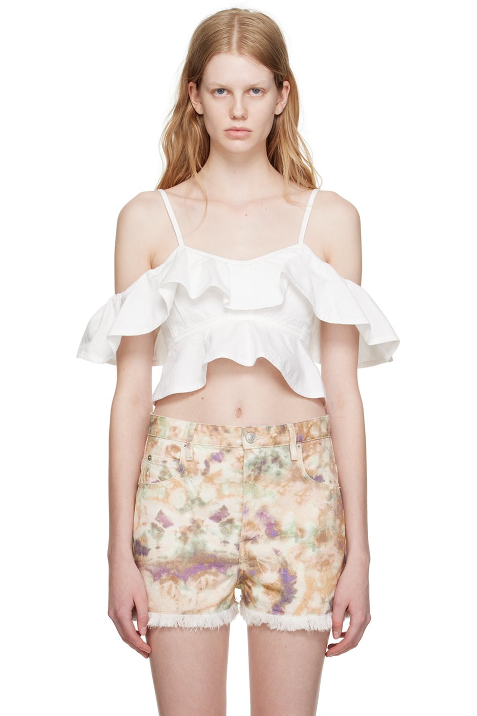 Isabel Marant Etoile - Débardeur Voloteo blanc