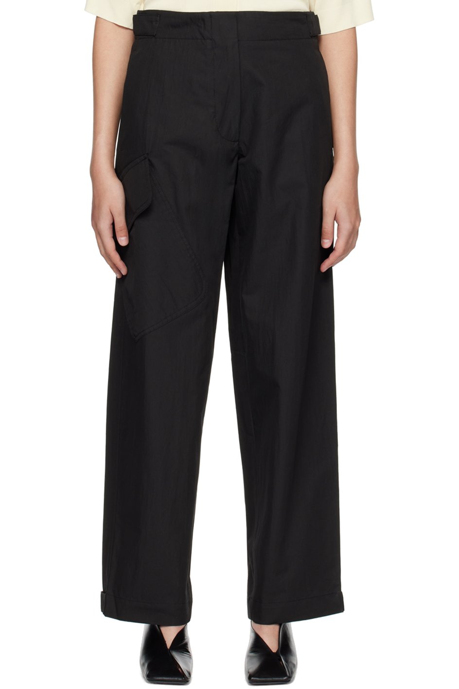 Studio Nicholson - Pantalon Obra noir