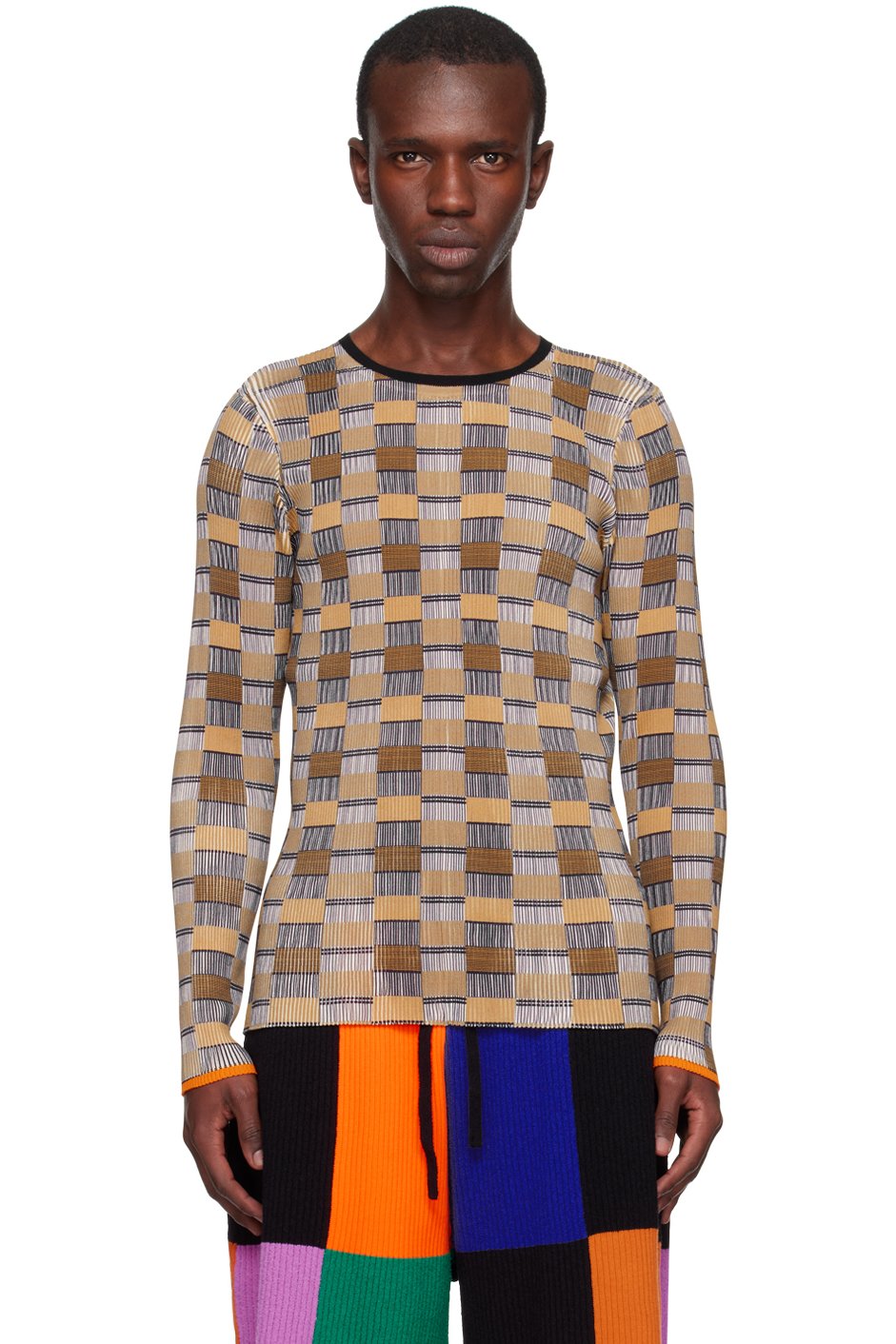 ZANKOV - Pull Enzo multicolore