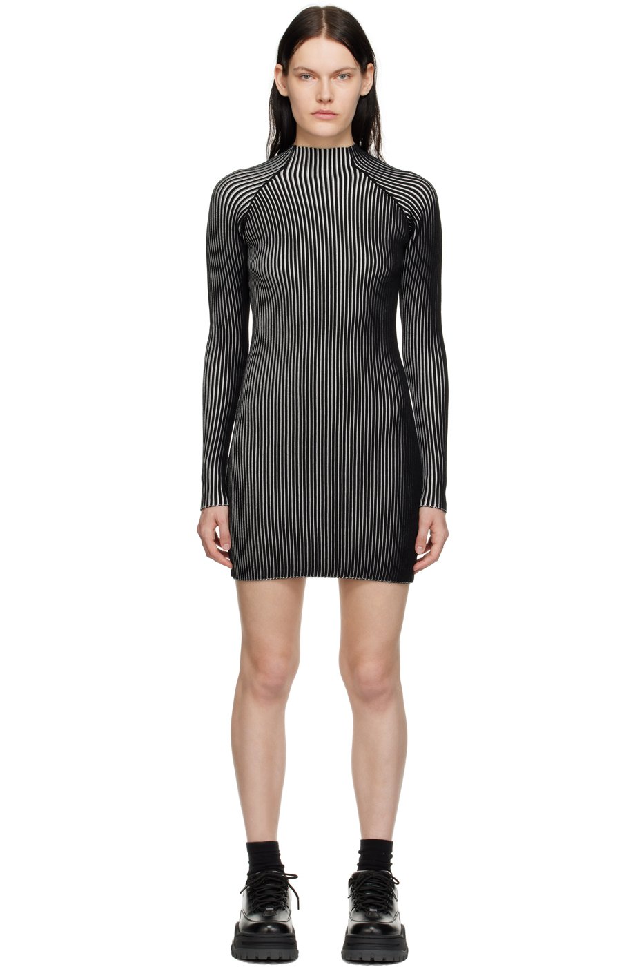 EYTYS - Robe courte Laura noire