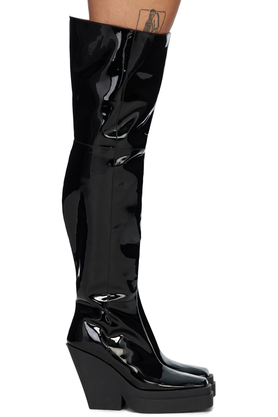 GIABORGHINI - Black Gia 31 Boots