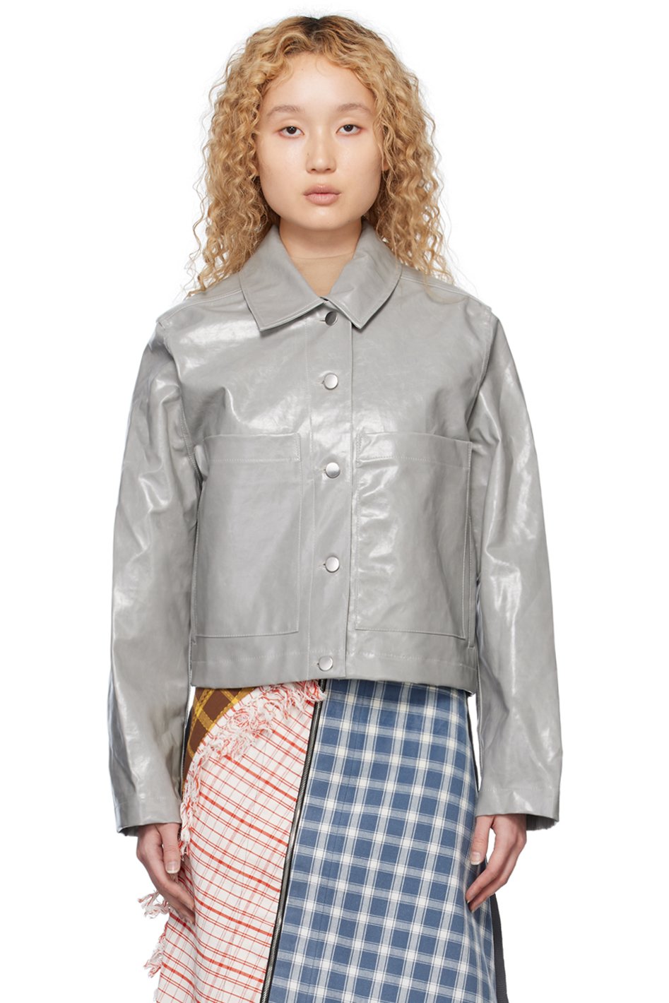 Song for the Mute - Blouson gris exclusif à SSENSE