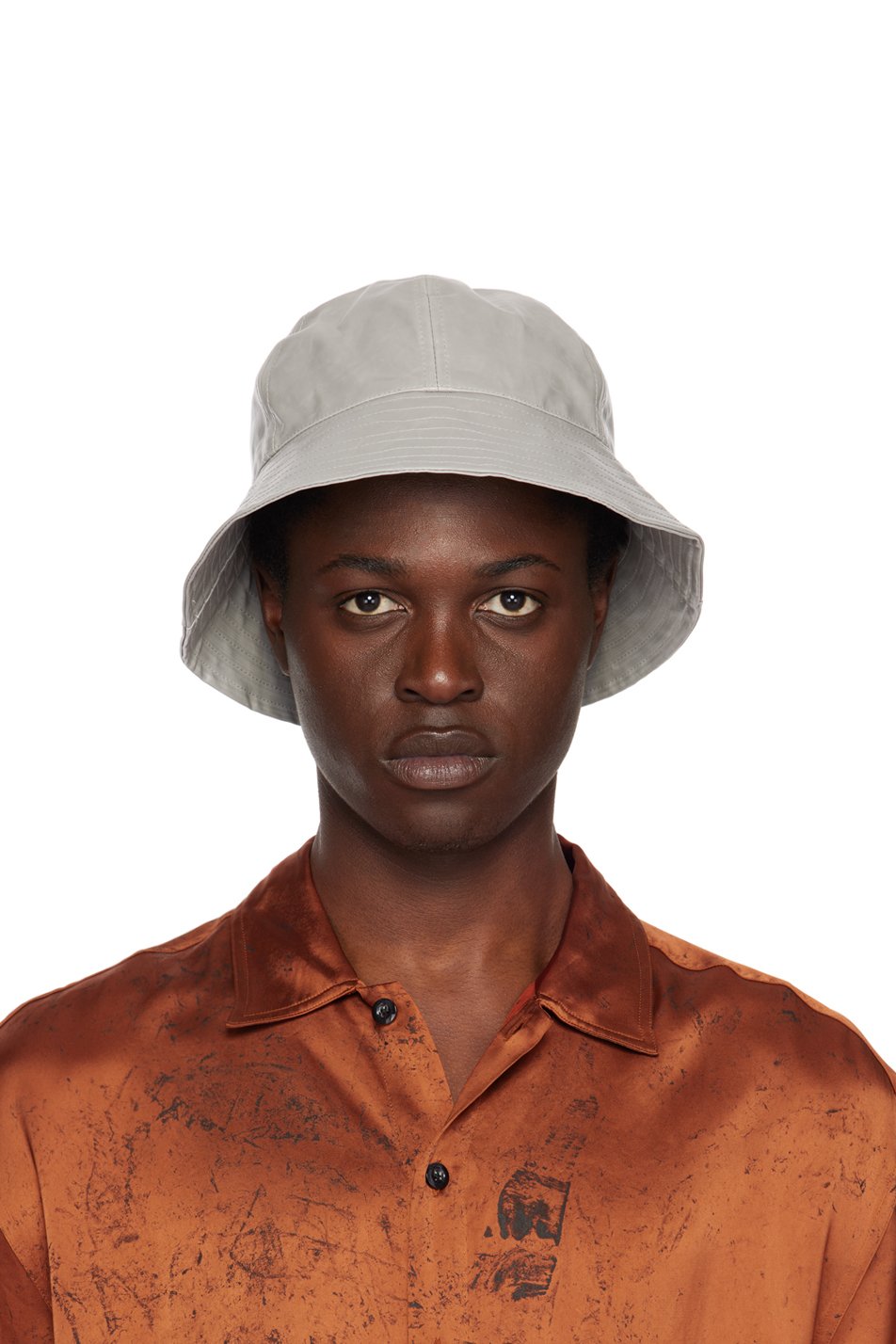 Song for the Mute - Gray Coated Bucket Hat
